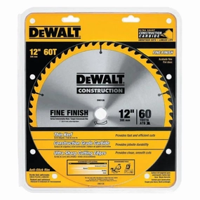 12 in. 60T Construction Miter/Table Saw Blade