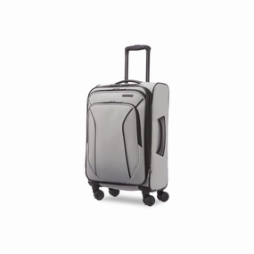 American Tourister Pirouette Nxt 20" Softside Luggage - LIGHT GRAY ONE SIZE