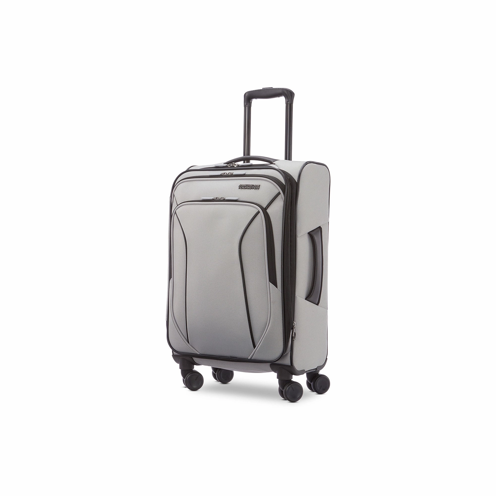 American Tourister Pirouette Nxt 20" Softside Luggage - LIGHT GRAY ONE SIZE