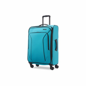American Tourister Pirouette Nxt 24" Softside Luggage - AQUA ONE SIZE
