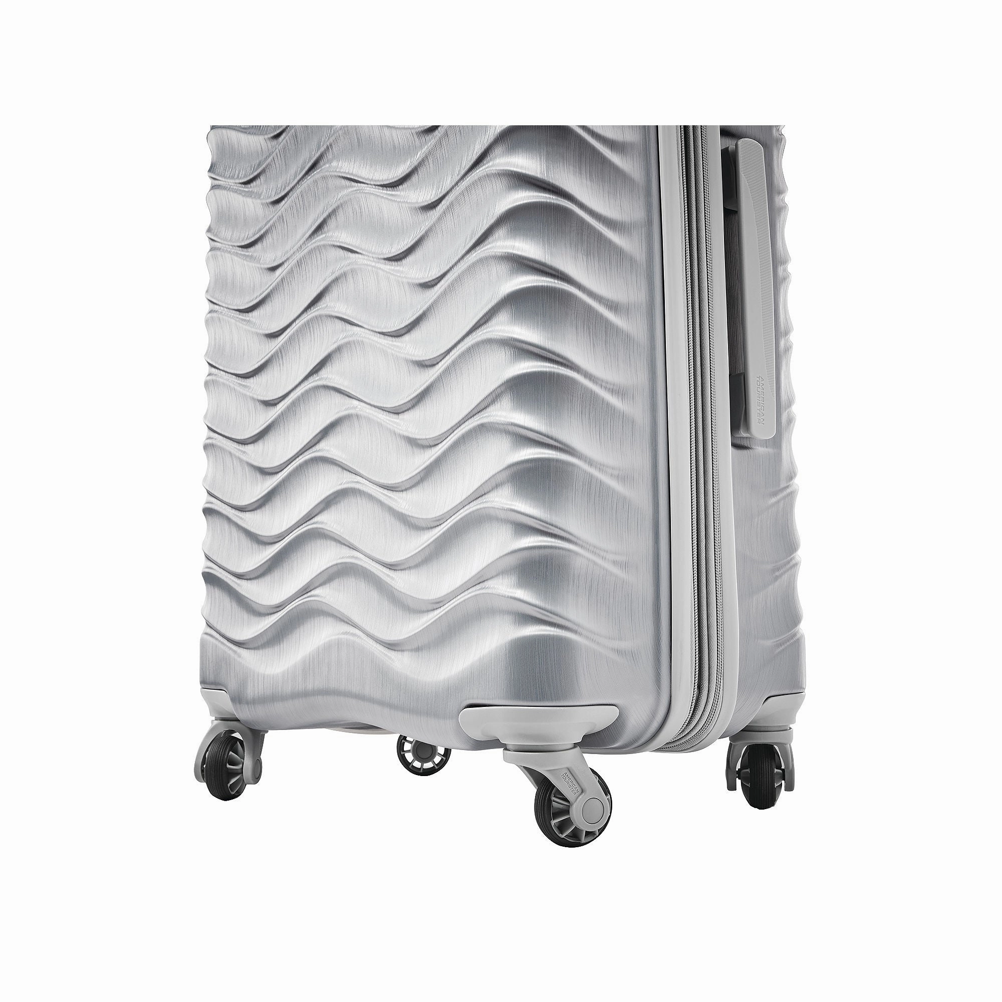 American Tourister Pirouette Nxt 28" Hardside Lightweight Luggage - SILVER ONE SIZE