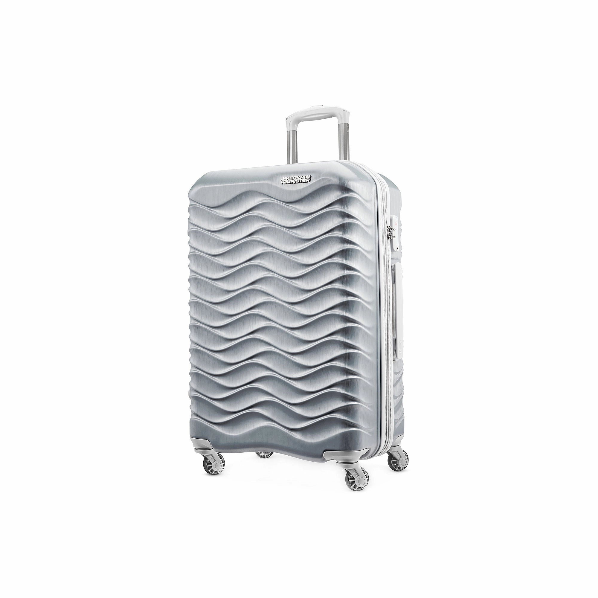 American Tourister Pirouette Nxt 28" Hardside Lightweight Luggage - SILVER ONE SIZE