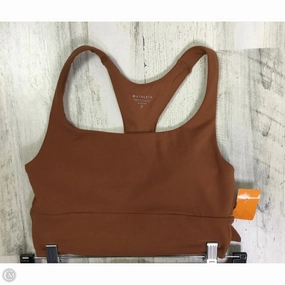Athletic Bra By Athleta In Brown. Size: Xs