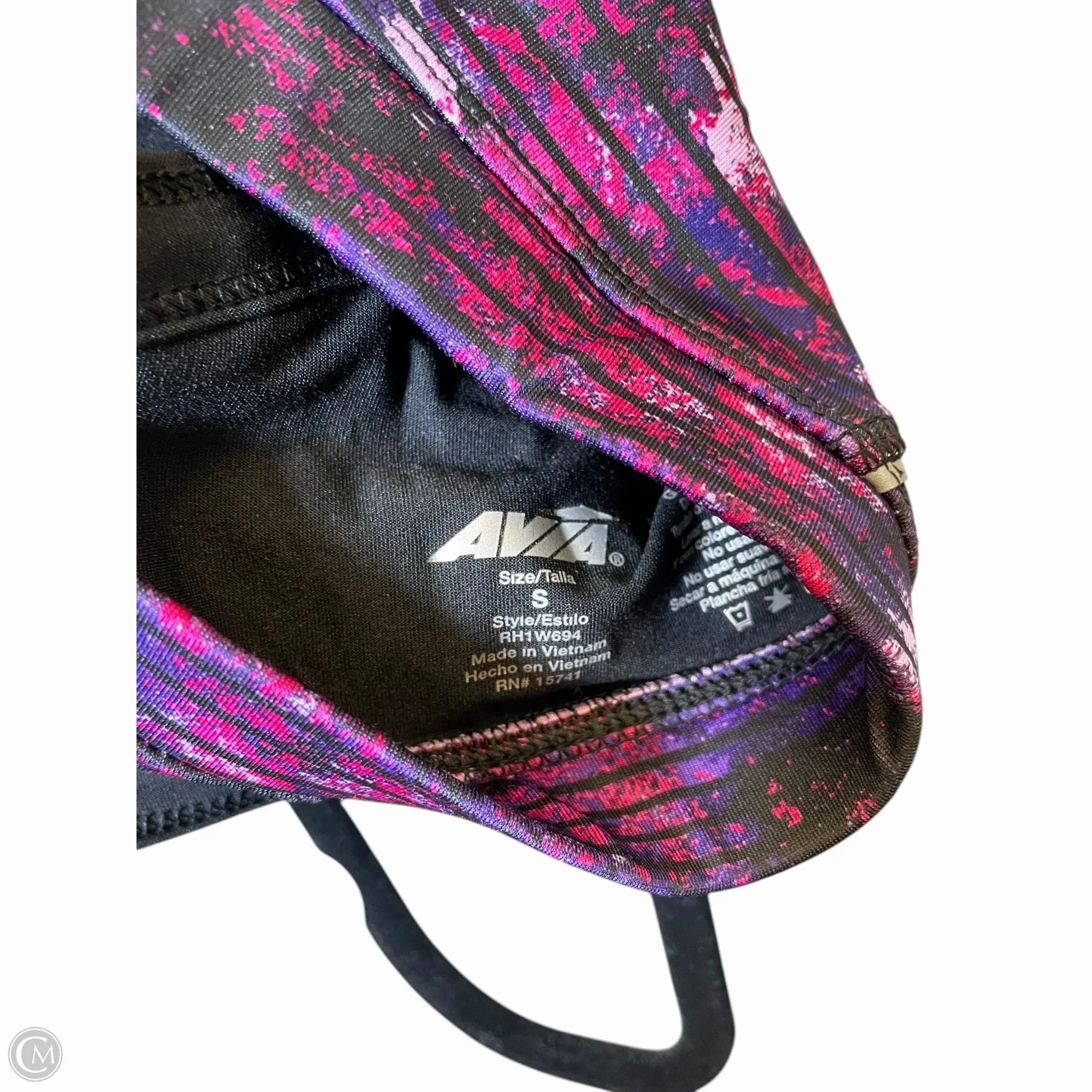 Athletic Bra By Avia In Pink & Purple. Size: S