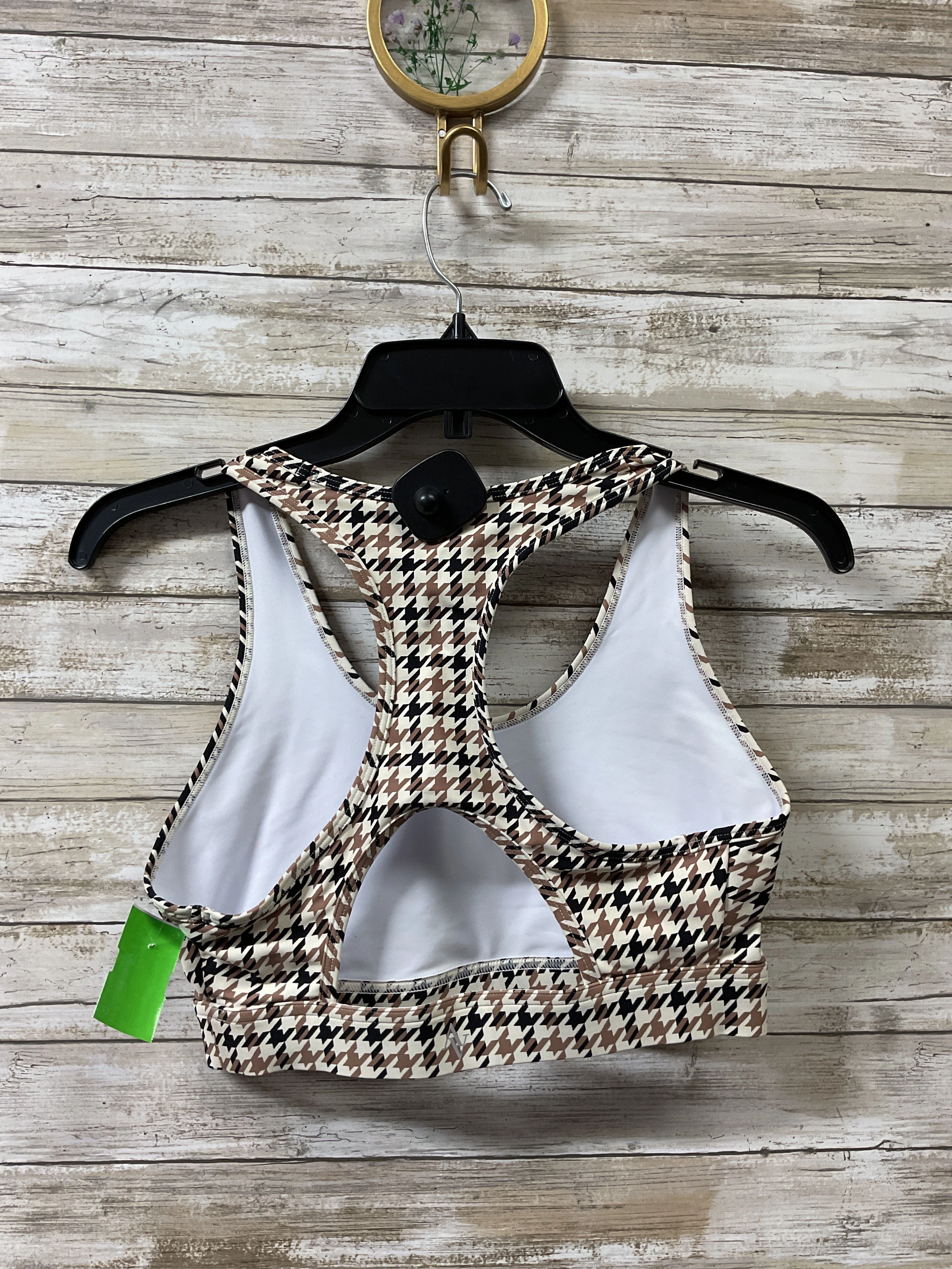 Athletic Bra By Clothes Mentor In Brown & Tan. Size:M