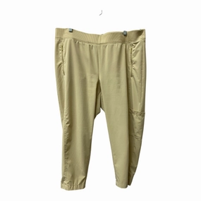 Athletic Capris By Chicos In Tan. Size:Xl