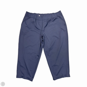 Athletic Capris By Columbia In Blue. Size: Xxl