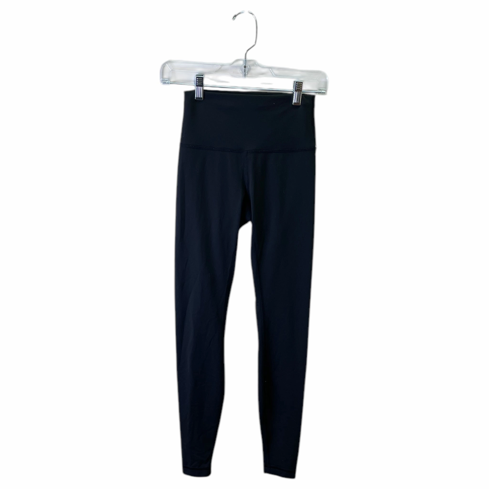 Athletic Leggings By Lululemon In Grey, Size:4