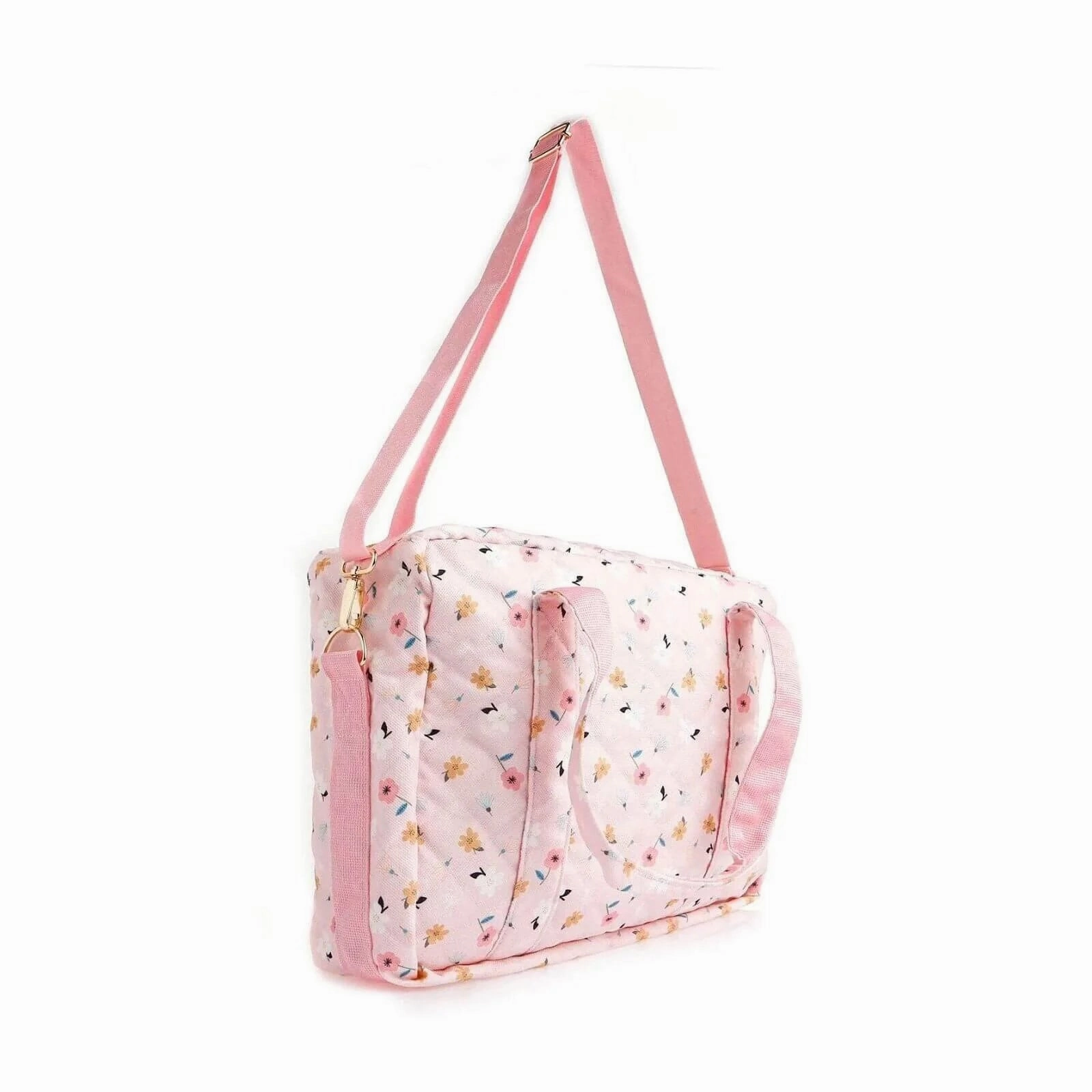 baby mom Flower Baby Care Changing Bag - Light Pink