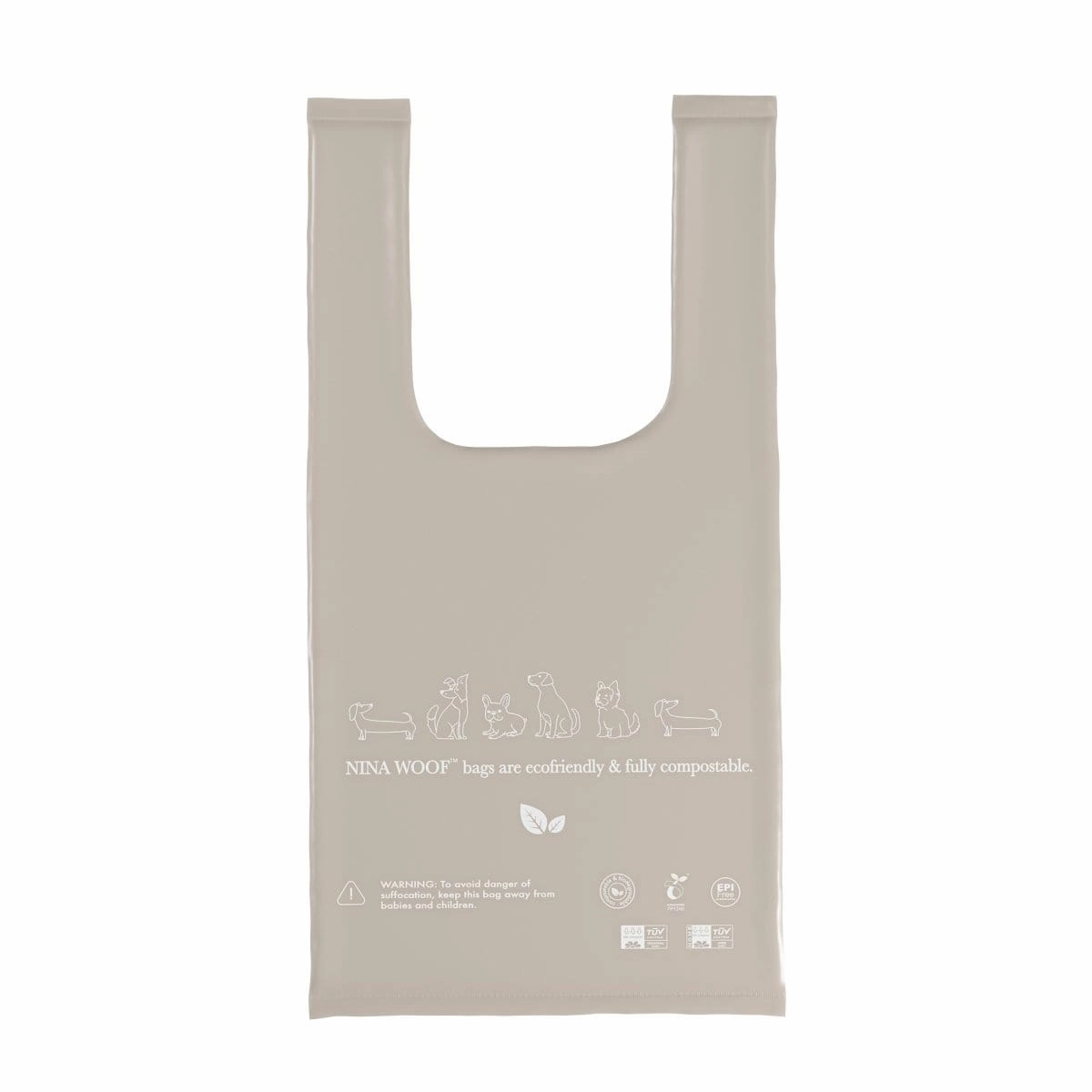 Biodegradable and Compostable Waste Bags with Handles | 200 Bags