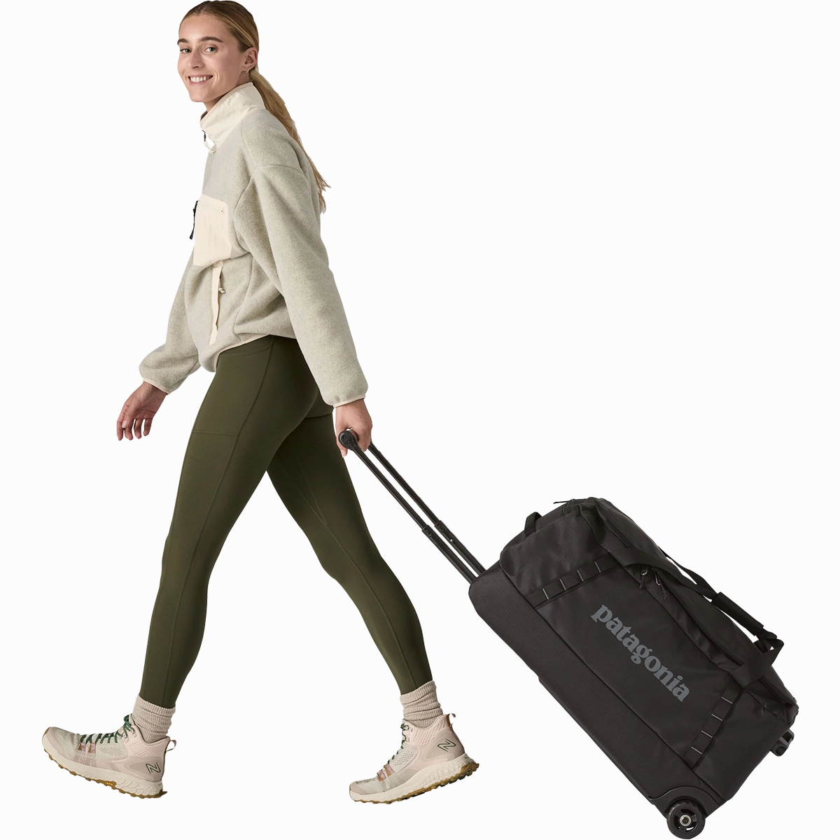 Black Hole Wheeled Duffle Bag 70L