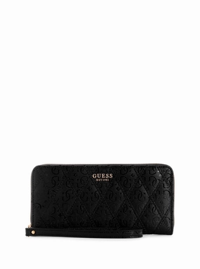 Black Logo Adi Large Wallet