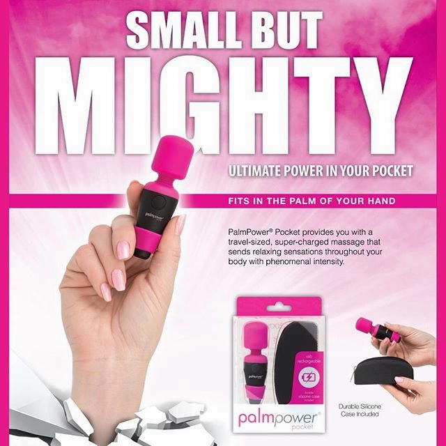 BMS Factory PALMPOWER POCKET Mini Body Wand Massager