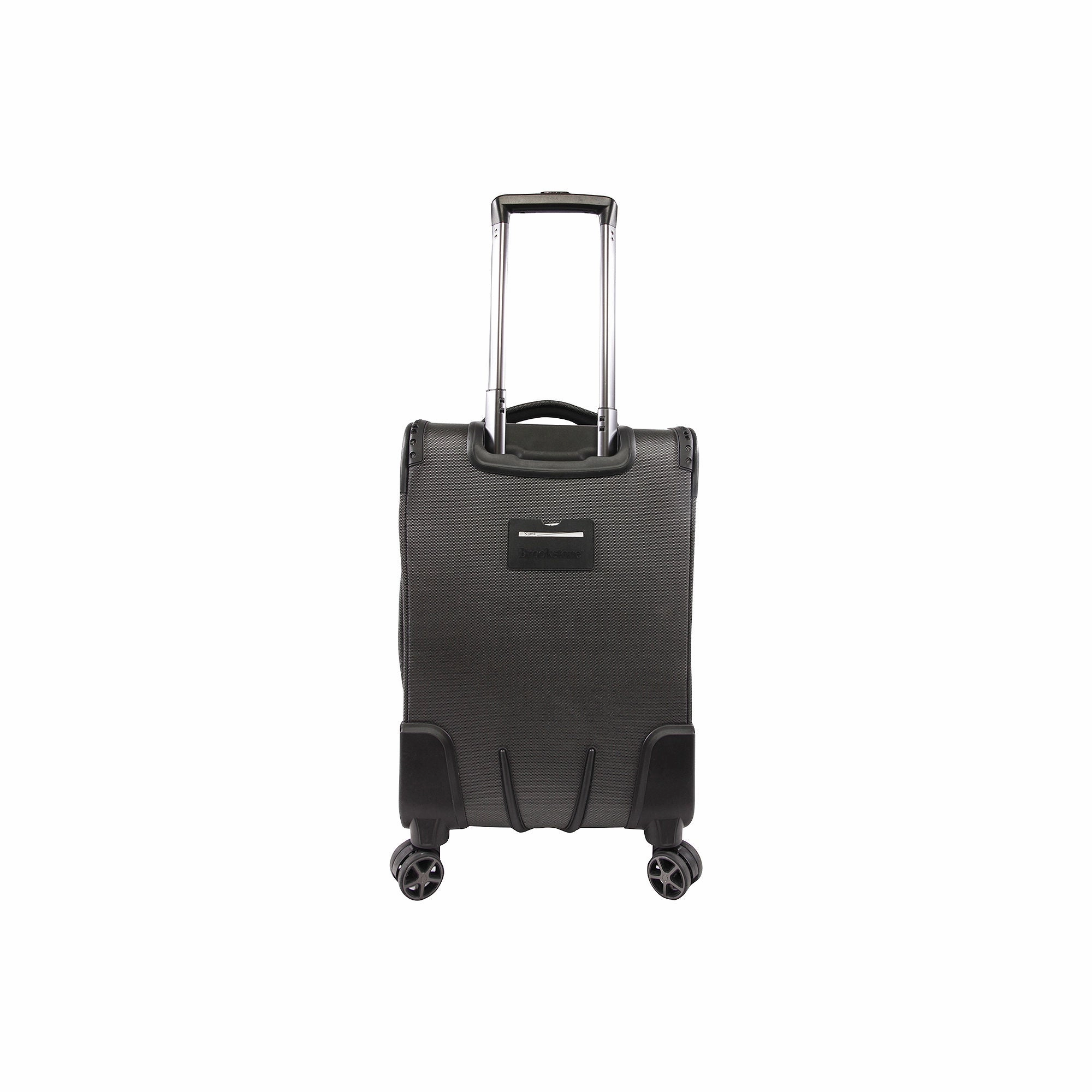 Brookstone Elswood 21" Softside Spinner Luggage NOT APPLICABLE - Dark Charcoal DK CHARCOAL ONE SIZE