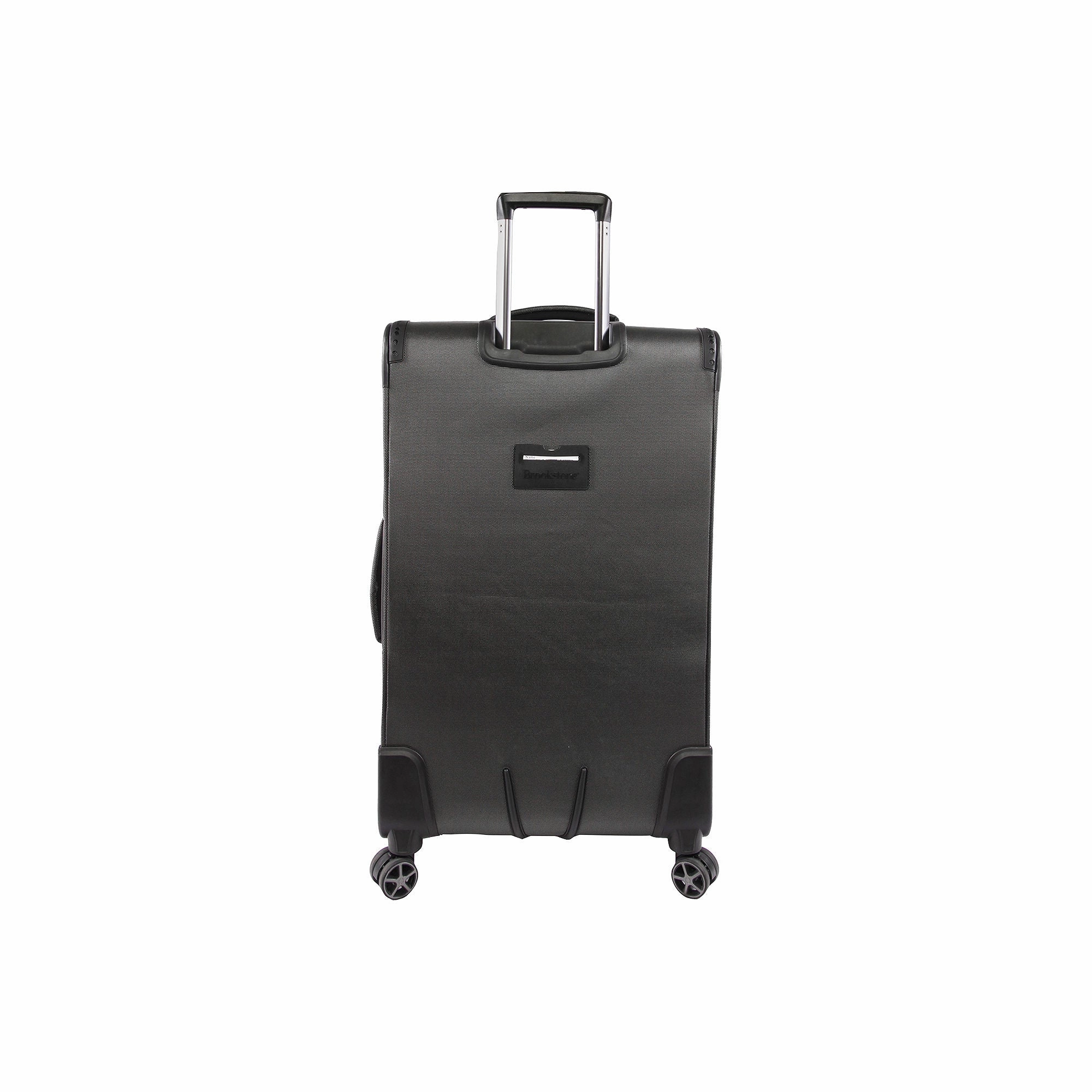 Brookstone Elswood 29" Softside Spinner Luggage NOT APPLICABLE - Dark Charcoal DK CHARCOAL ONE SIZE