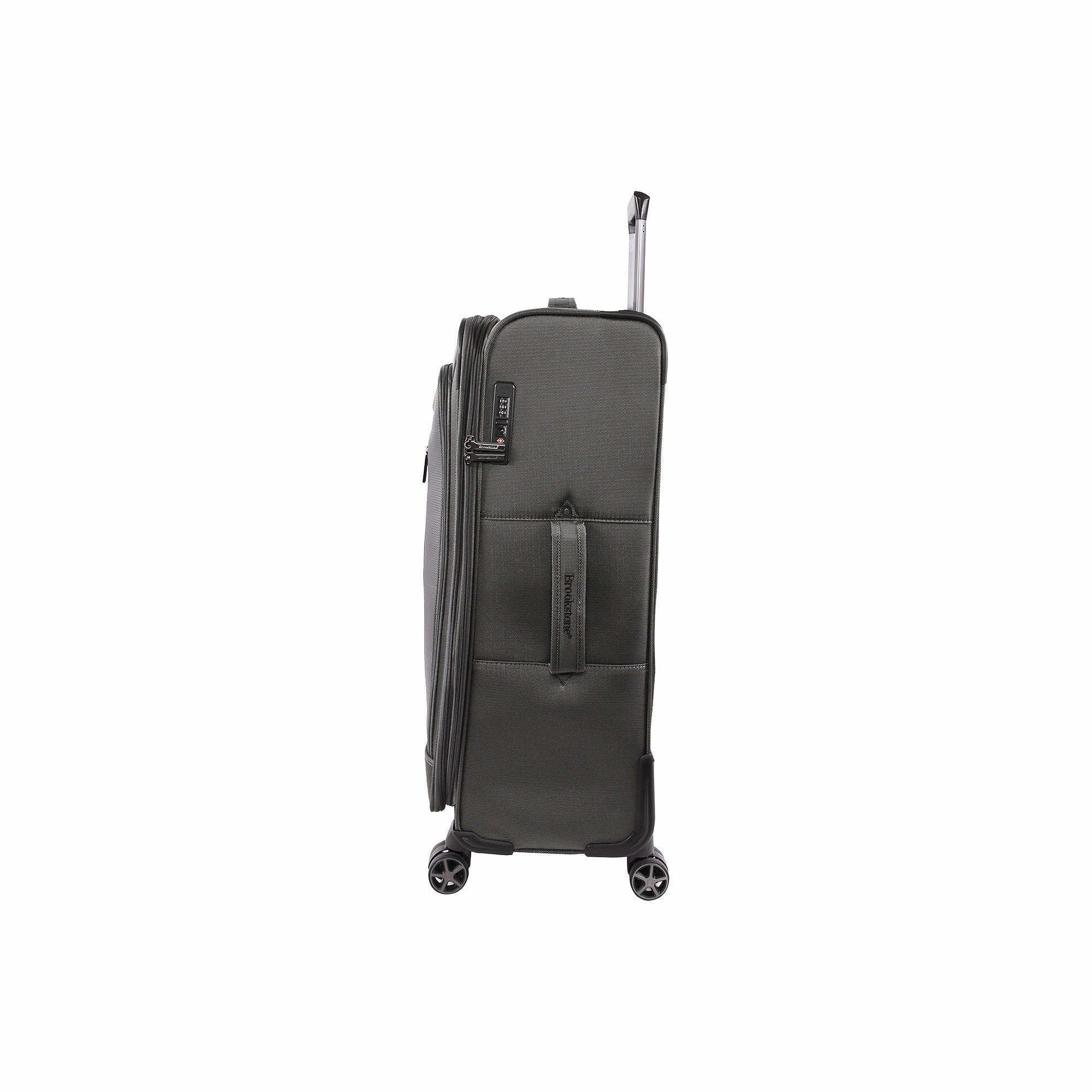 Brookstone Elswood 29" Softside Spinner Luggage NOT APPLICABLE - Dark Charcoal DK CHARCOAL ONE SIZE