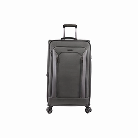 Brookstone Elswood 29" Softside Spinner Luggage NOT APPLICABLE - Dark Charcoal DK CHARCOAL ONE SIZE