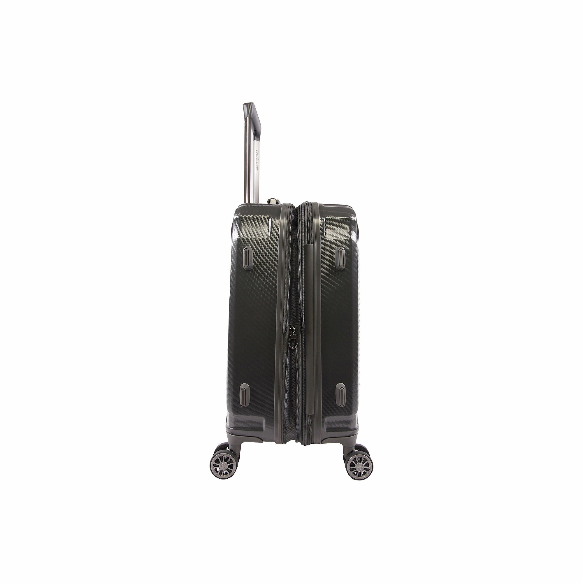 Brookstone Keane 21" Hardside Spinner Luggage NOT APPLICABLE - CHARCOAL ONE SIZE
