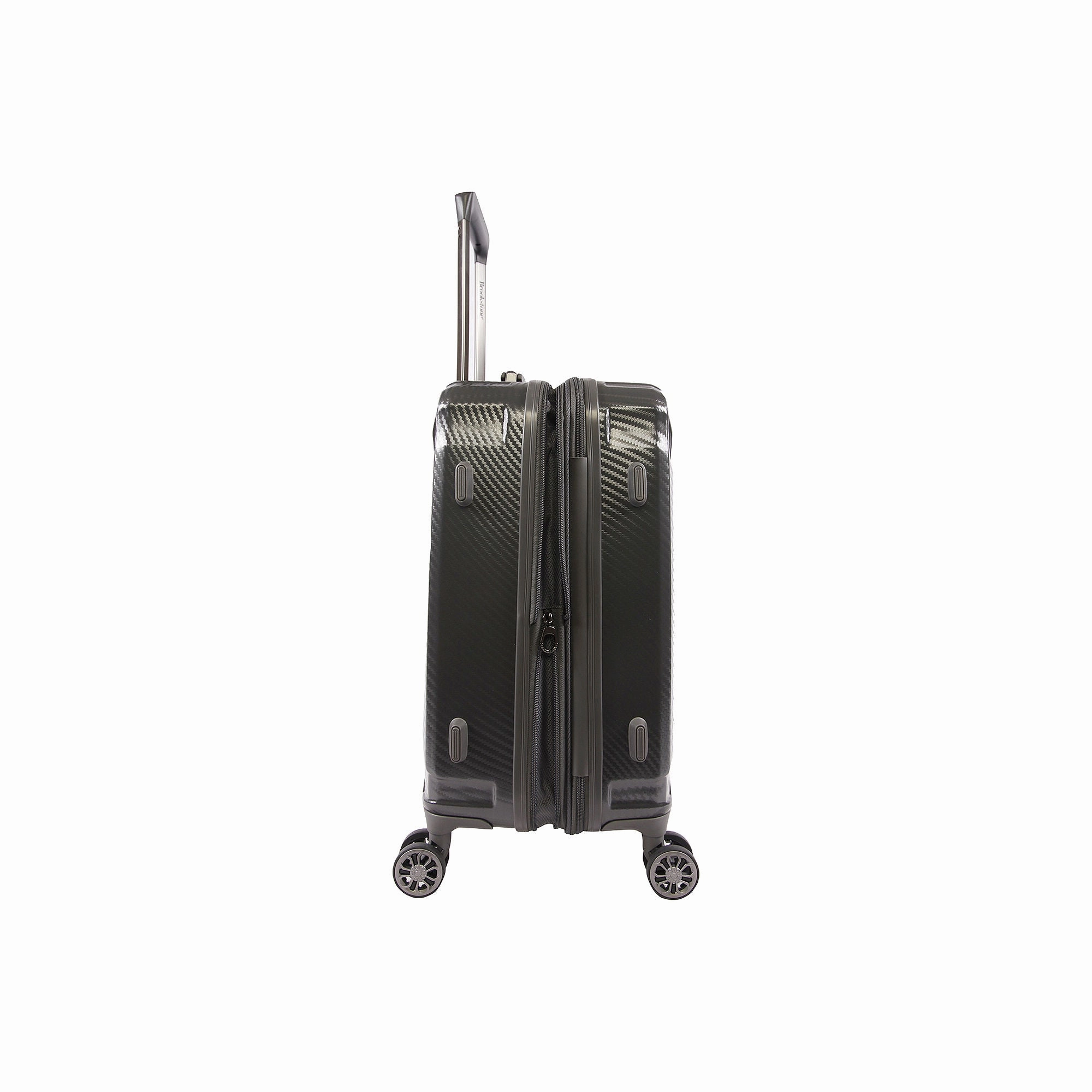 Brookstone Keane 21" Hardside Spinner Luggage NOT APPLICABLE - CHARCOAL ONE SIZE