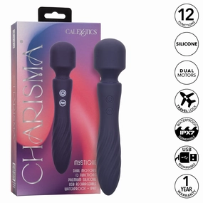 California Exotics - Charisma Mystique Wand Massager (Dark Blue)