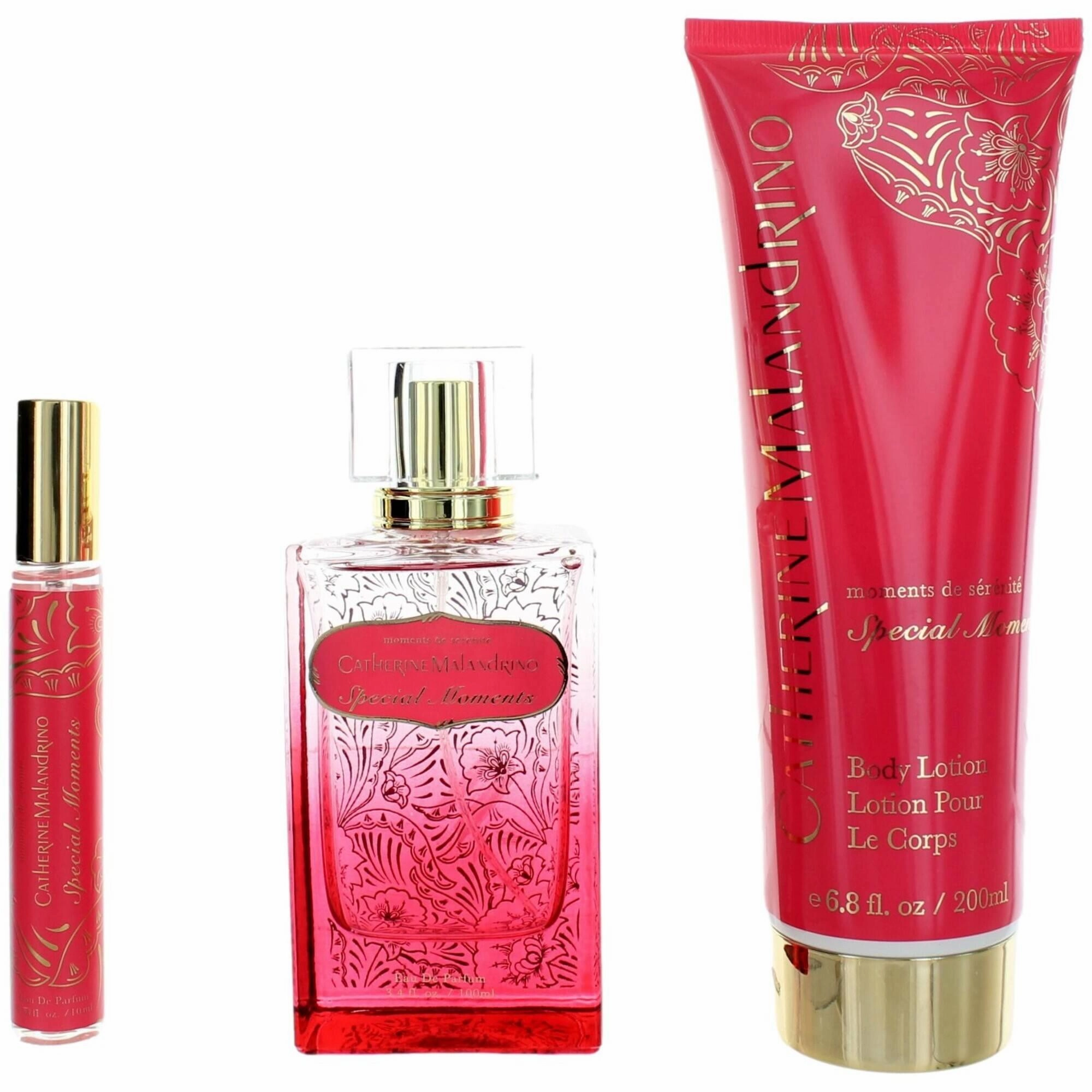 Catherine Malandrino Women's Gift Set - Special Moments Enchanting Travel, 3 piece