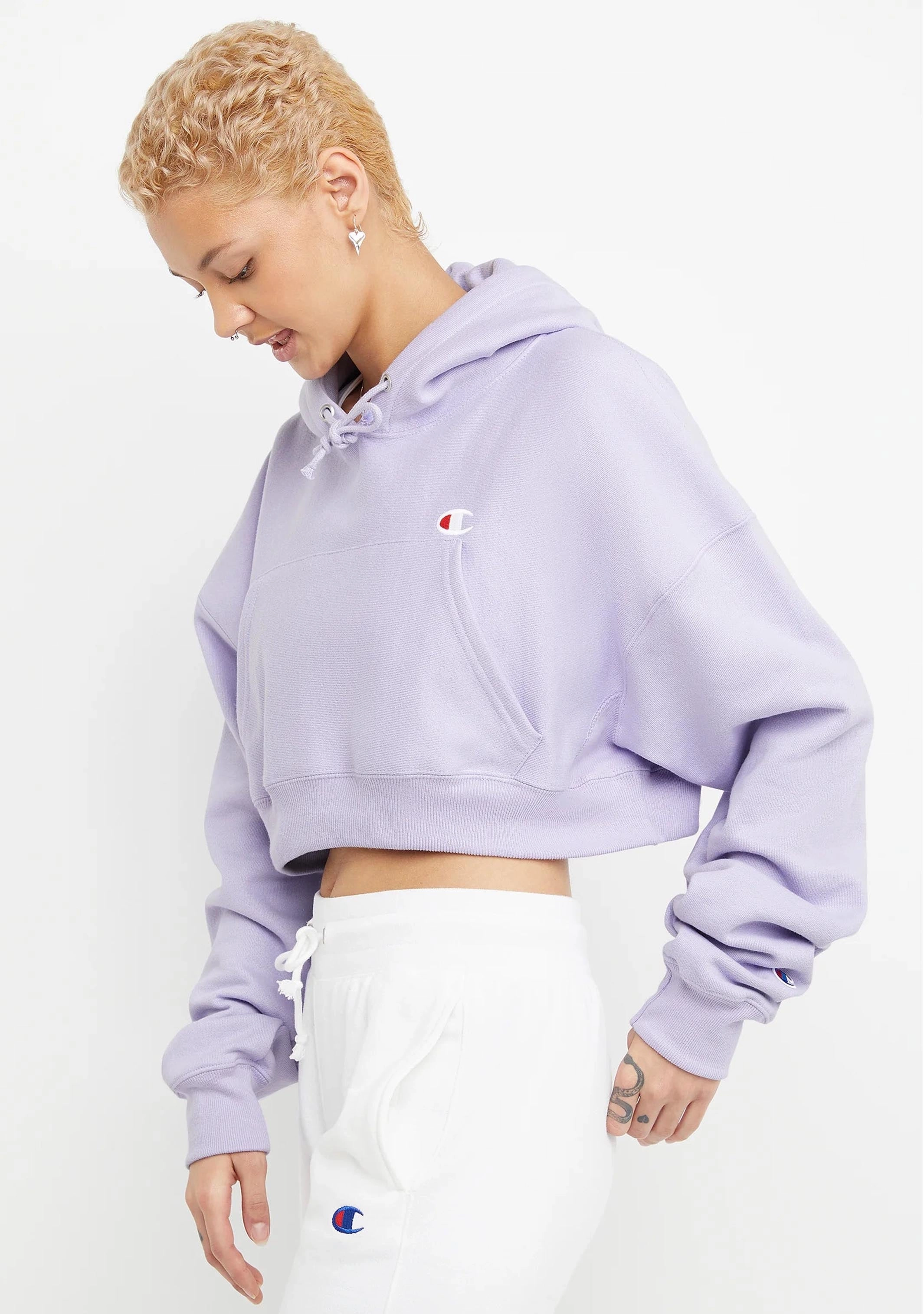 Champion Womens Reverse Weave Crop Hoodie