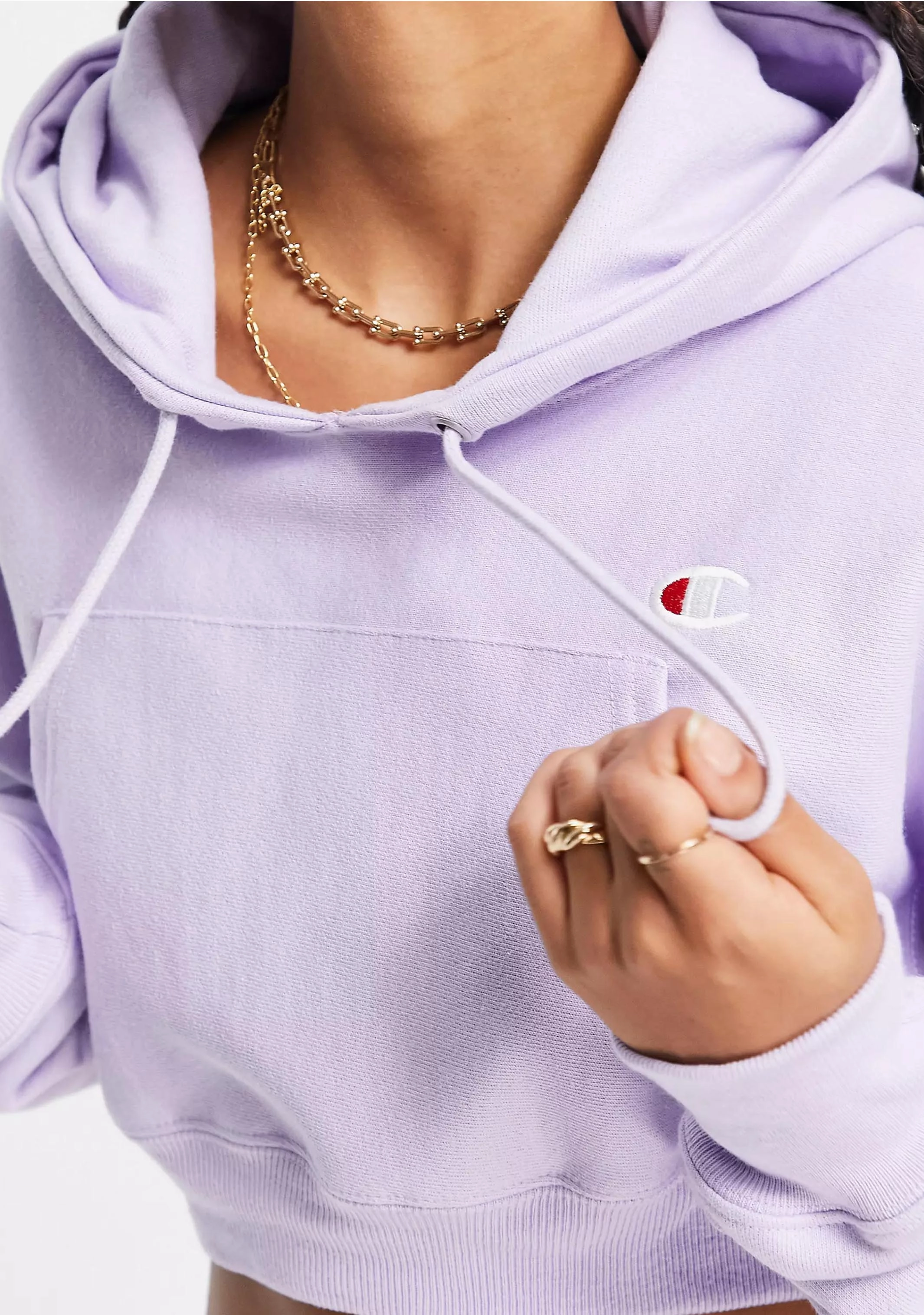 Champion Womens Reverse Weave Crop Hoodie