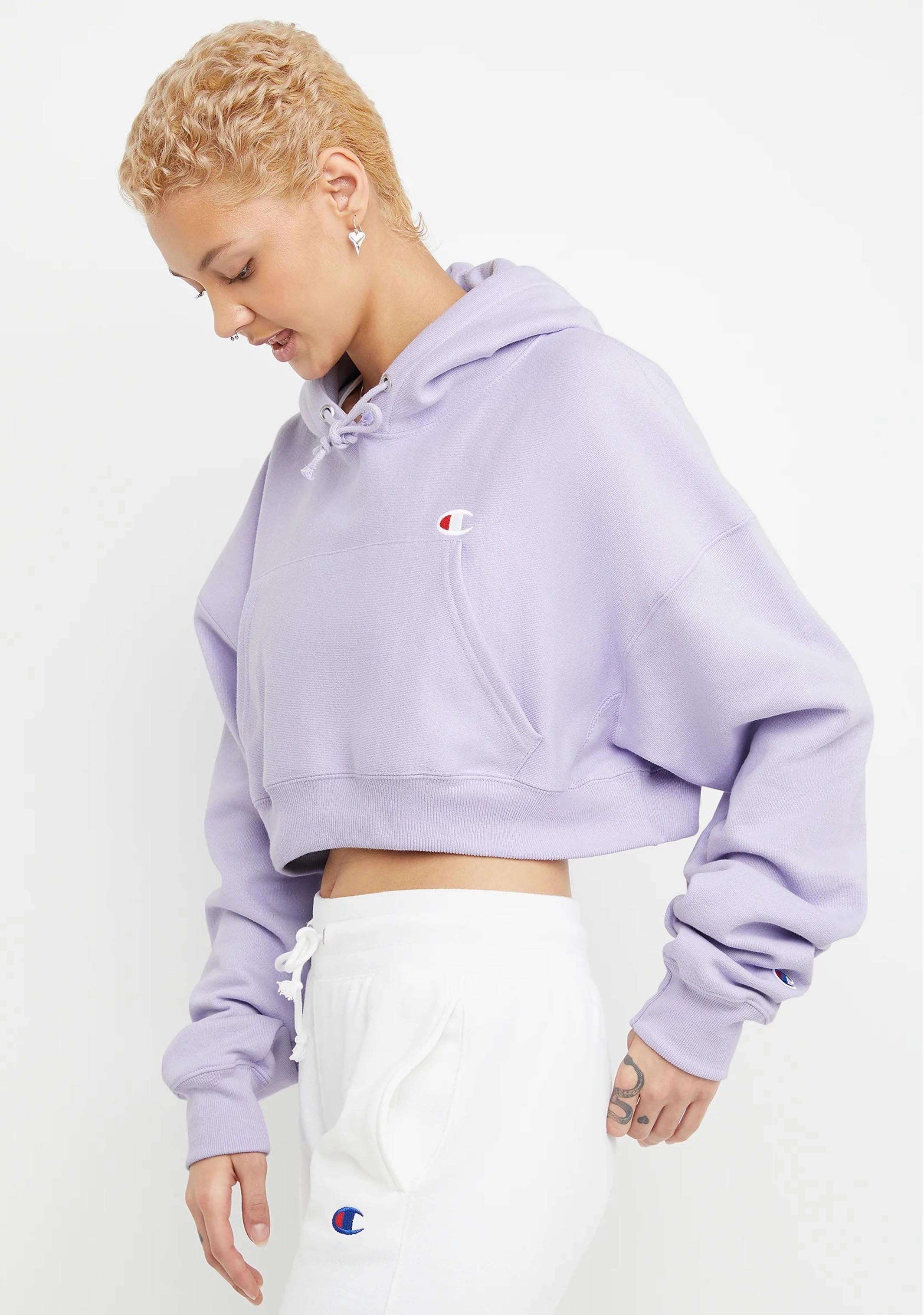 Champion Womens Reverse Weave Crop Hoodie
