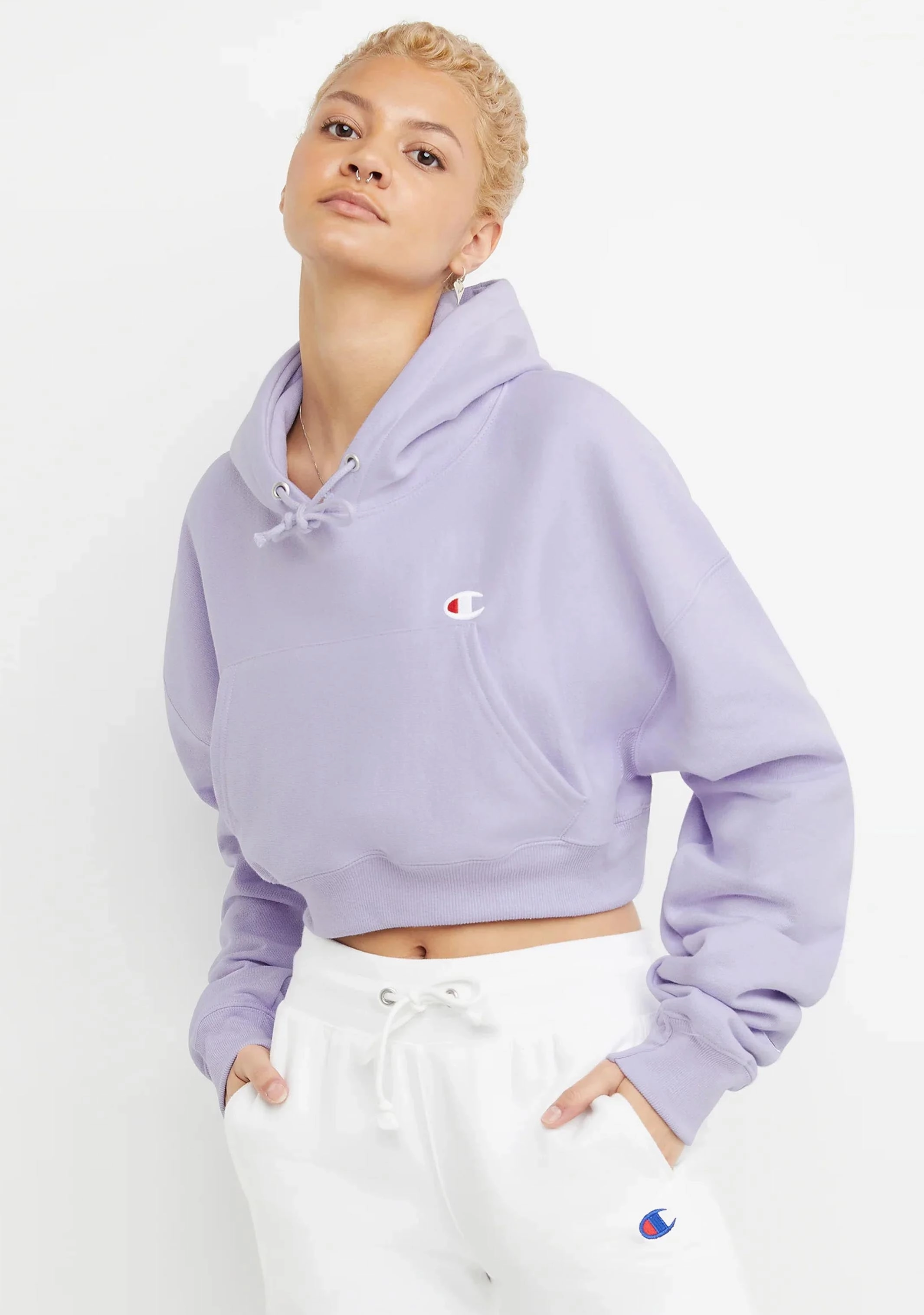 Champion Womens Reverse Weave Crop Hoodie