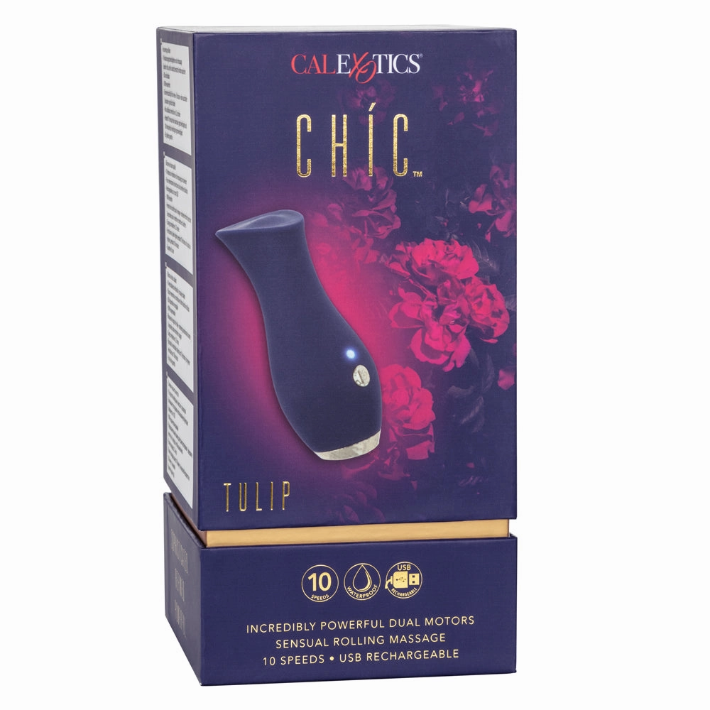 Chic Tulip Rolling Bead Vibrating Massager