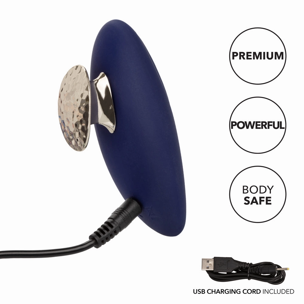 Chic Violet Handheld Vibrating Massager