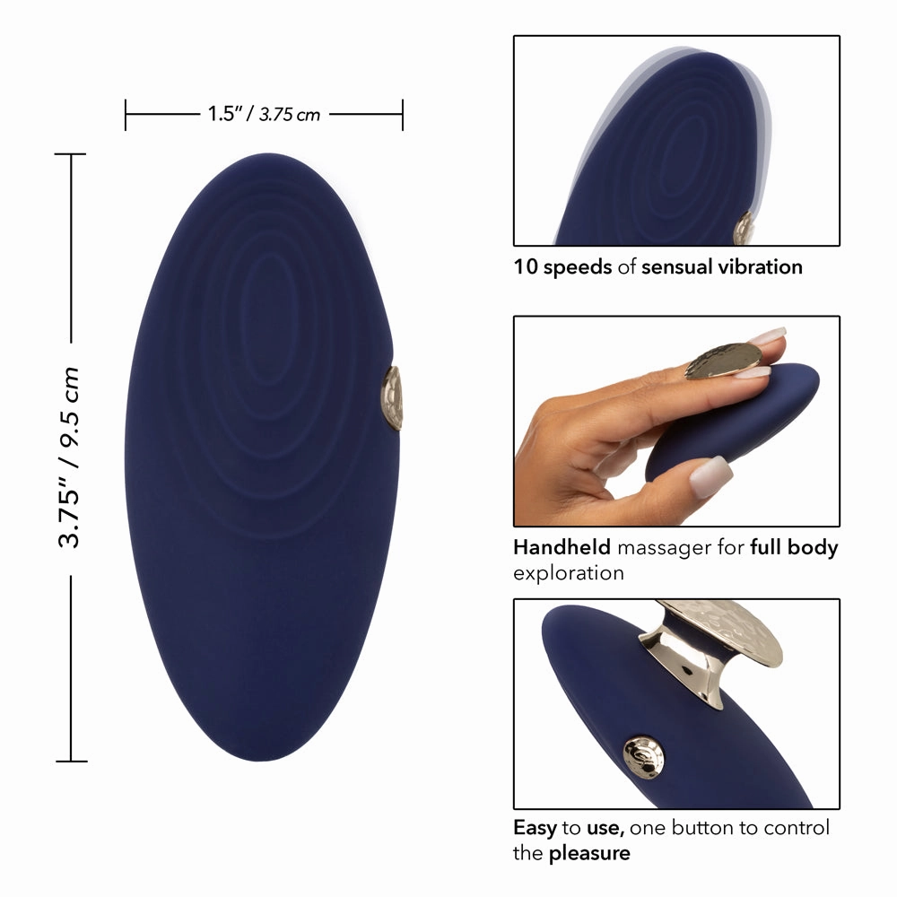 Chic Violet Handheld Vibrating Massager