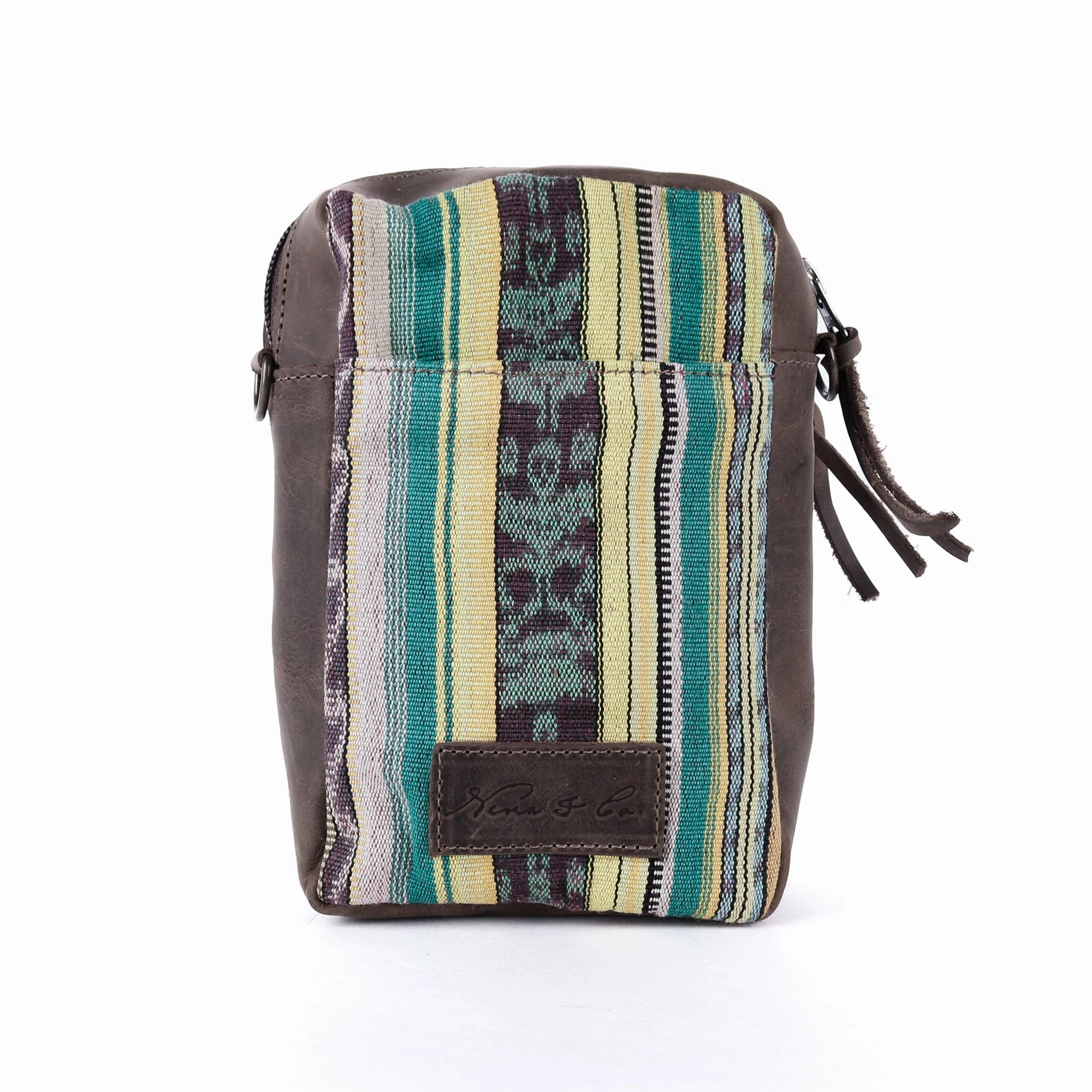 CROSSBODY TRAVEL BAG - CORTE - MOCHA - NO. 13832