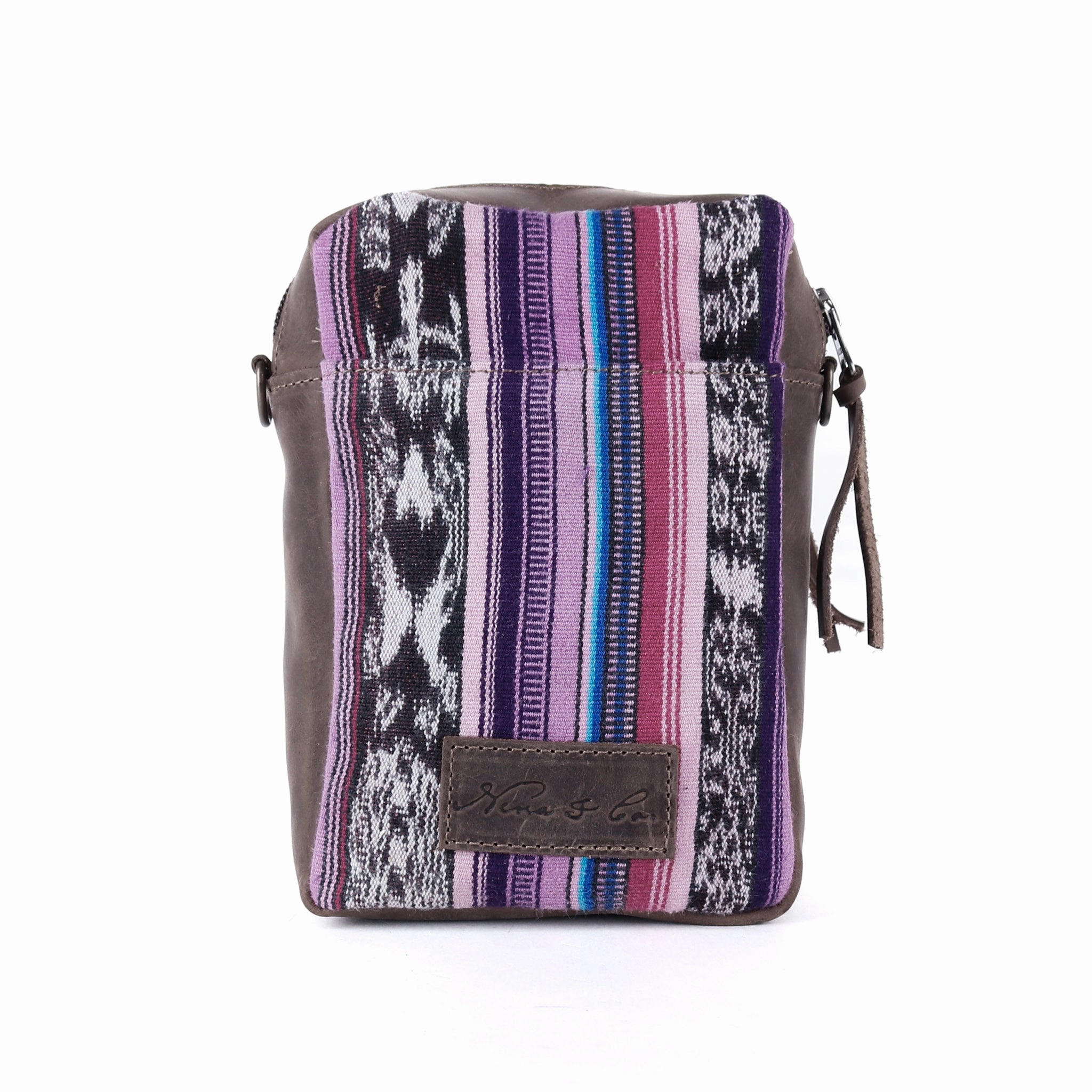 CROSSBODY TRAVEL BAG - CORTE - MOCHA - NO. 13833