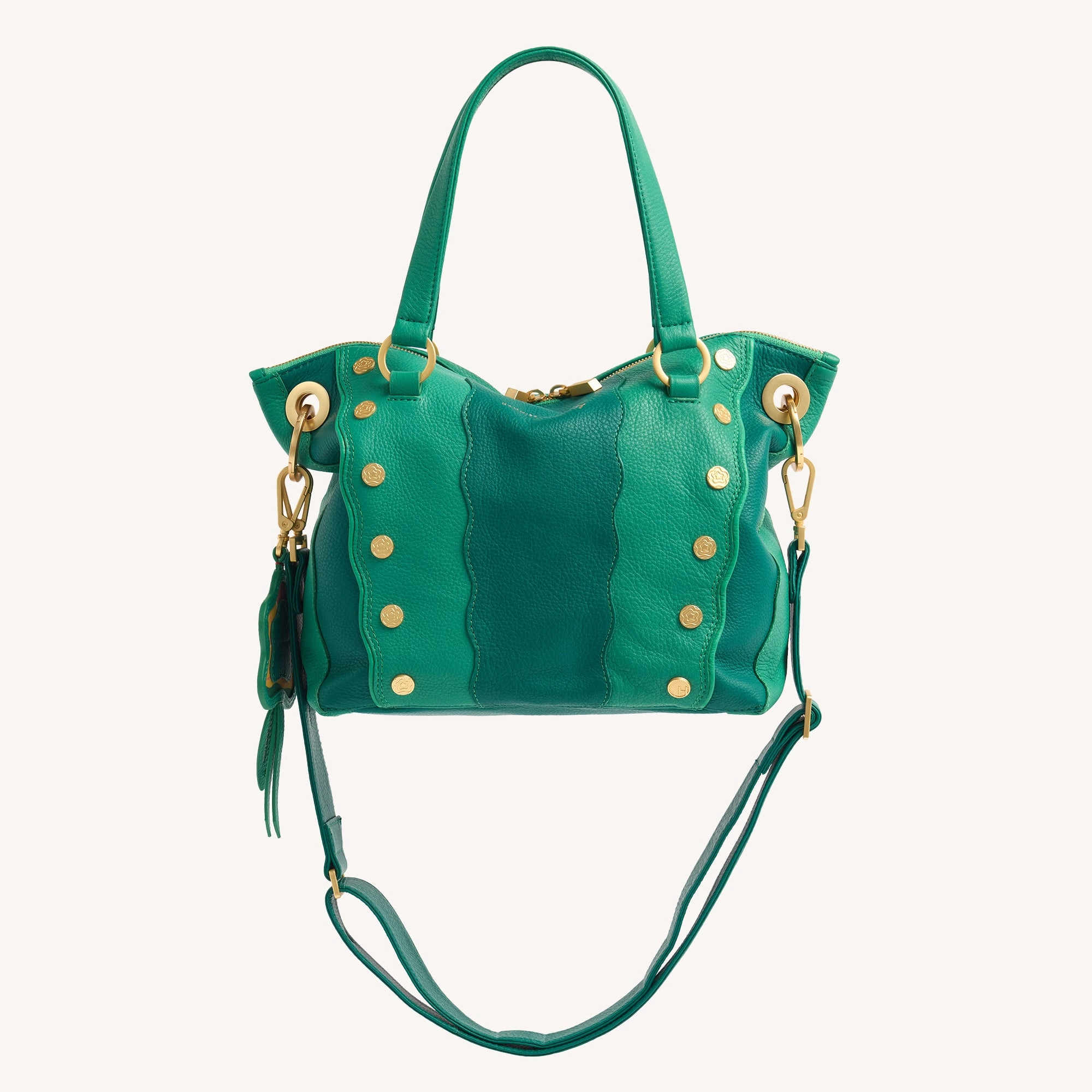 Daniel | Wavy Dazey/Brushed Gold Dazey Rivet | Med