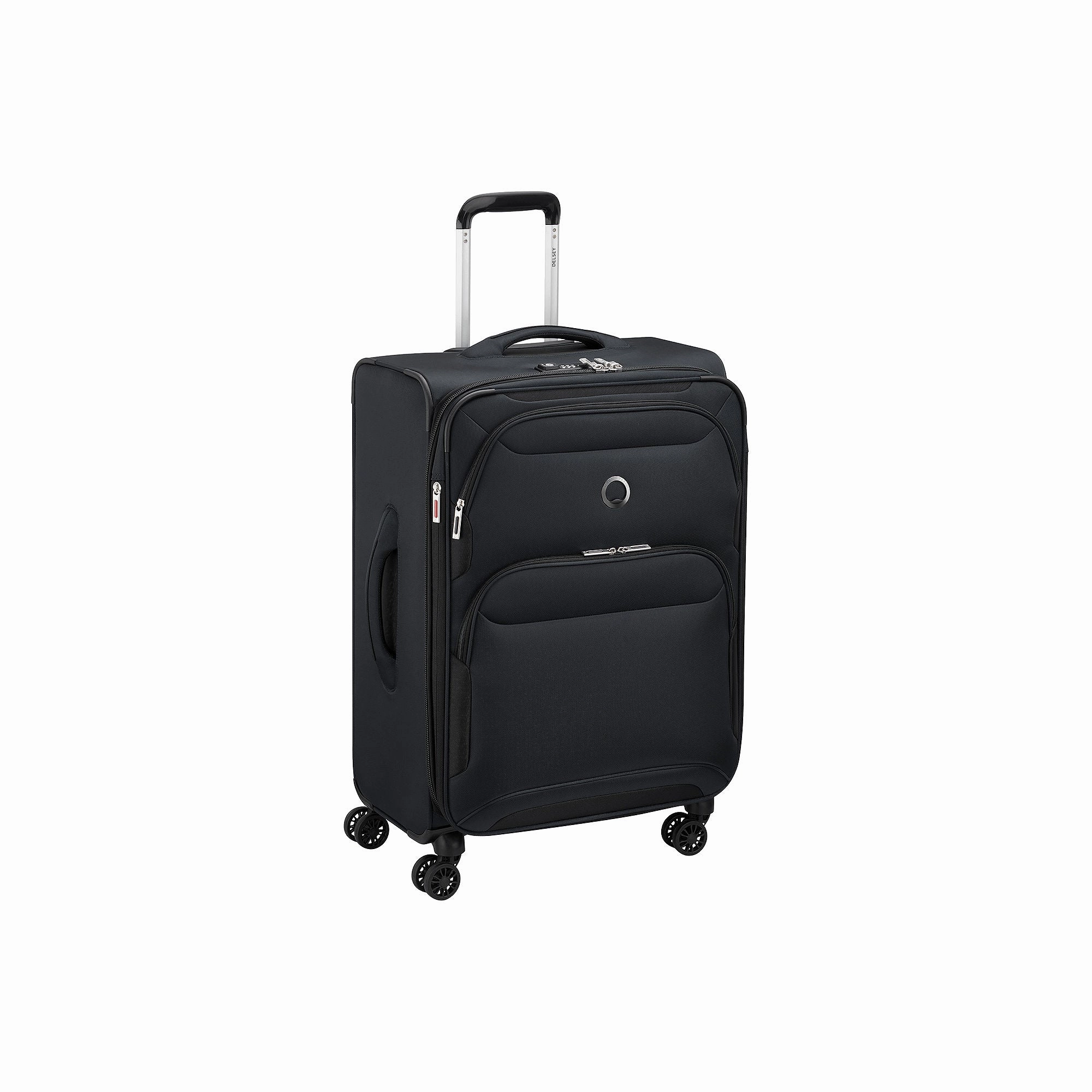 Delsey Paris Sky Max 2.0 Softside 24" Lightweight Luggage 40328482000 - BLACK ONE SIZE