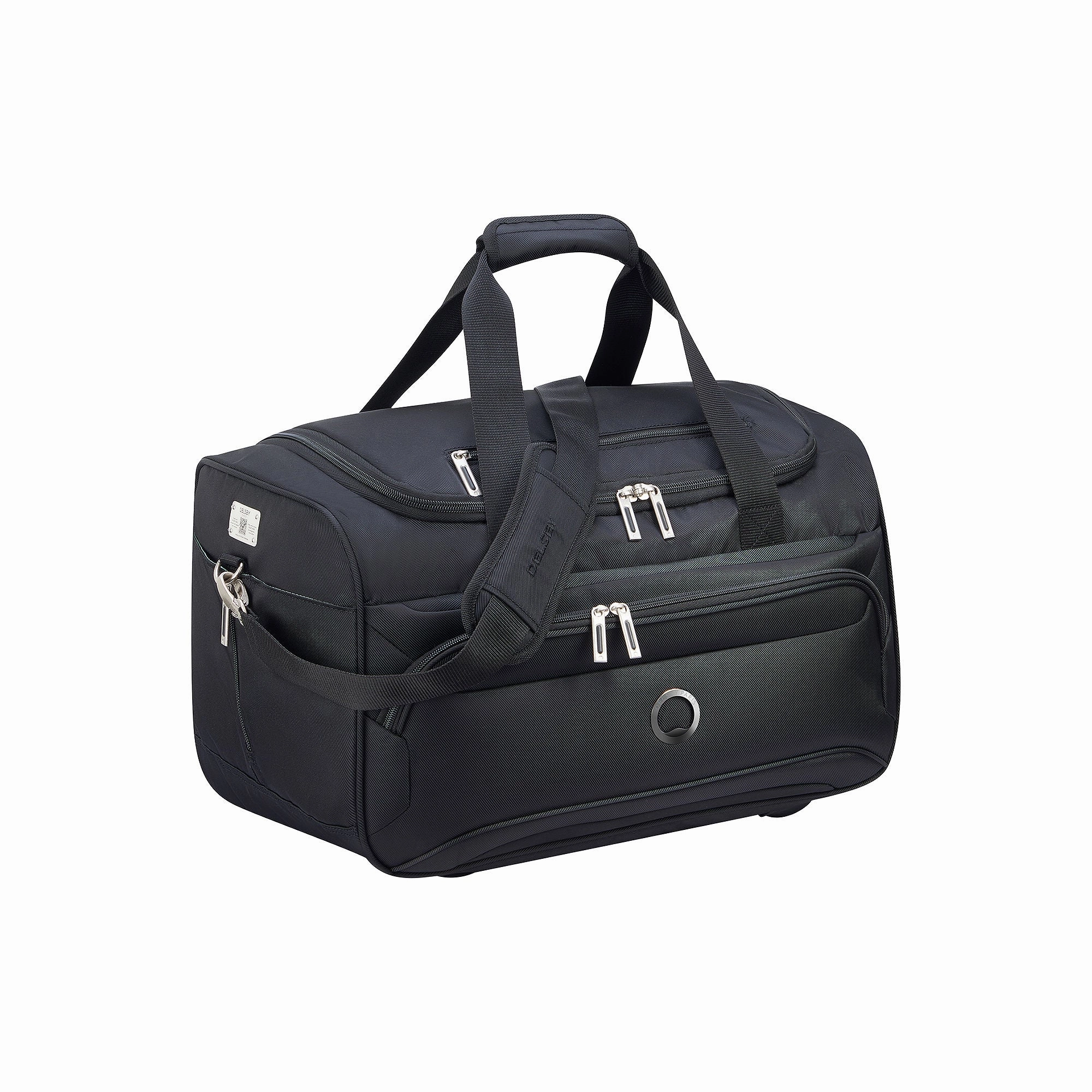 Delsey Sky Max 2.0 Softside Carry-On Duffel Bag 40328441000 - Black
