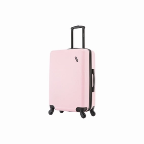 Dukap Discovery 24" Hardside Lightweight Spinner Luggage - PINK ONE SIZE