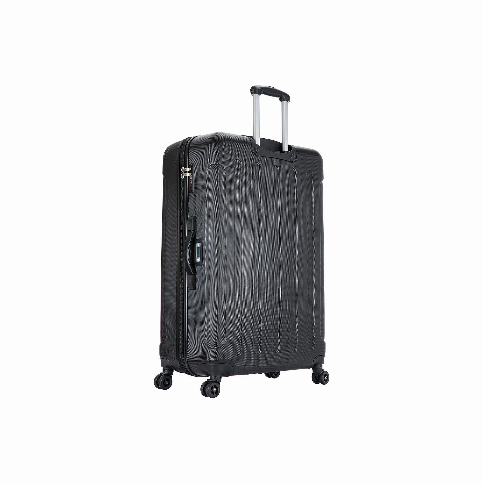 Dukap Intely Hardside Spinner 32'' With Integrated Weight Scale - BLACK ONE SIZE