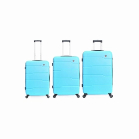 DUKAP Rodez 3-Piece 20"/24"/28" Lightweight Hardside Set Luggage