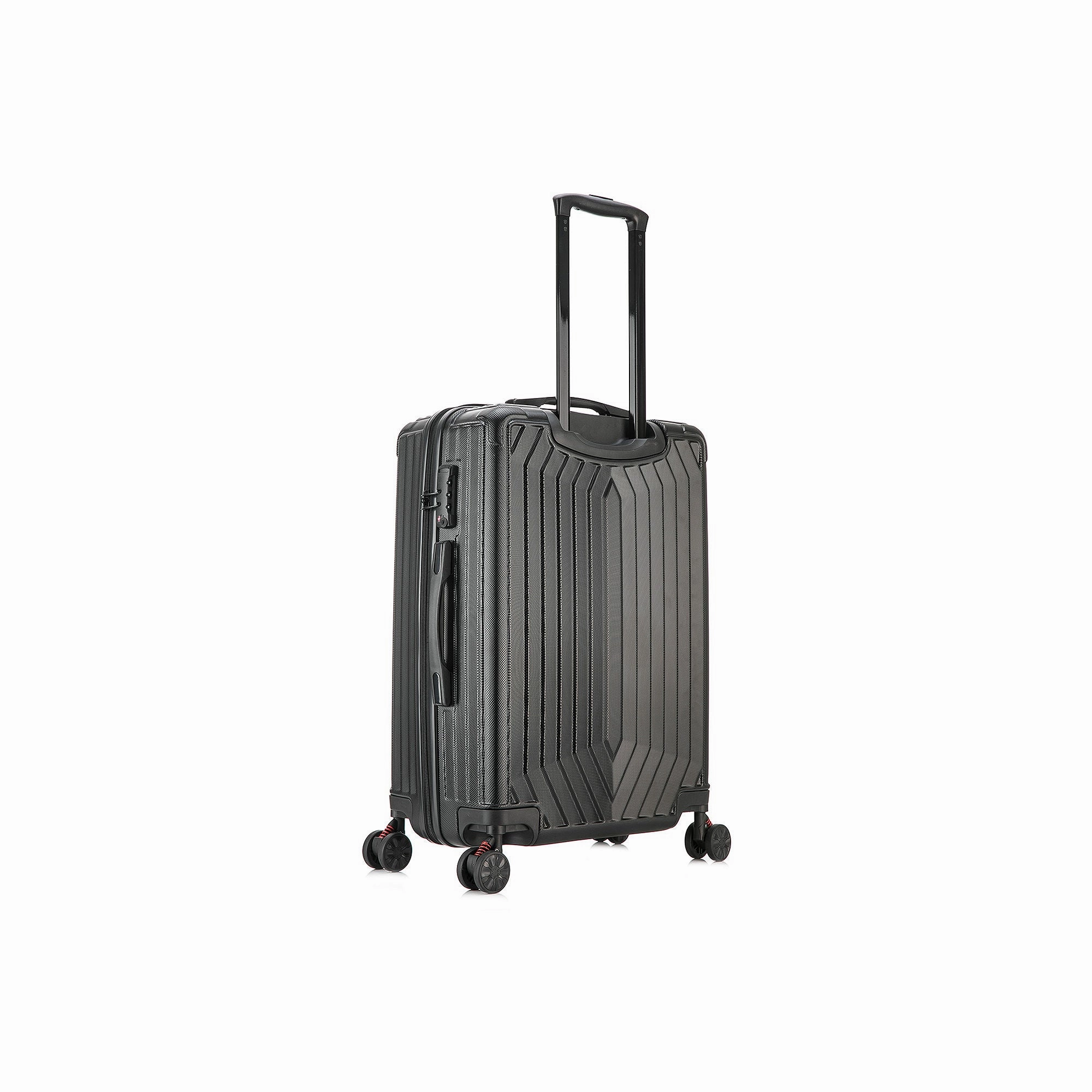 Dukap Stratos 24" Hardside Lightweight Luggage - BLACK ONE SIZE