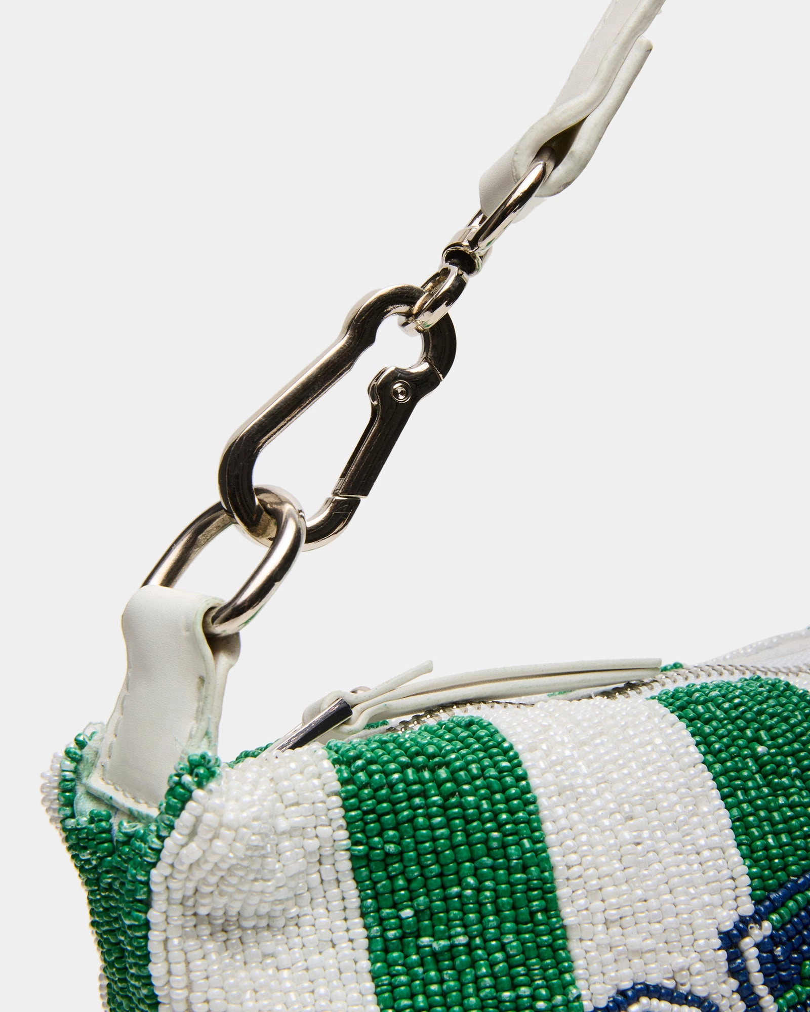 EMERSYN BEADED BAG GREEN MULTI