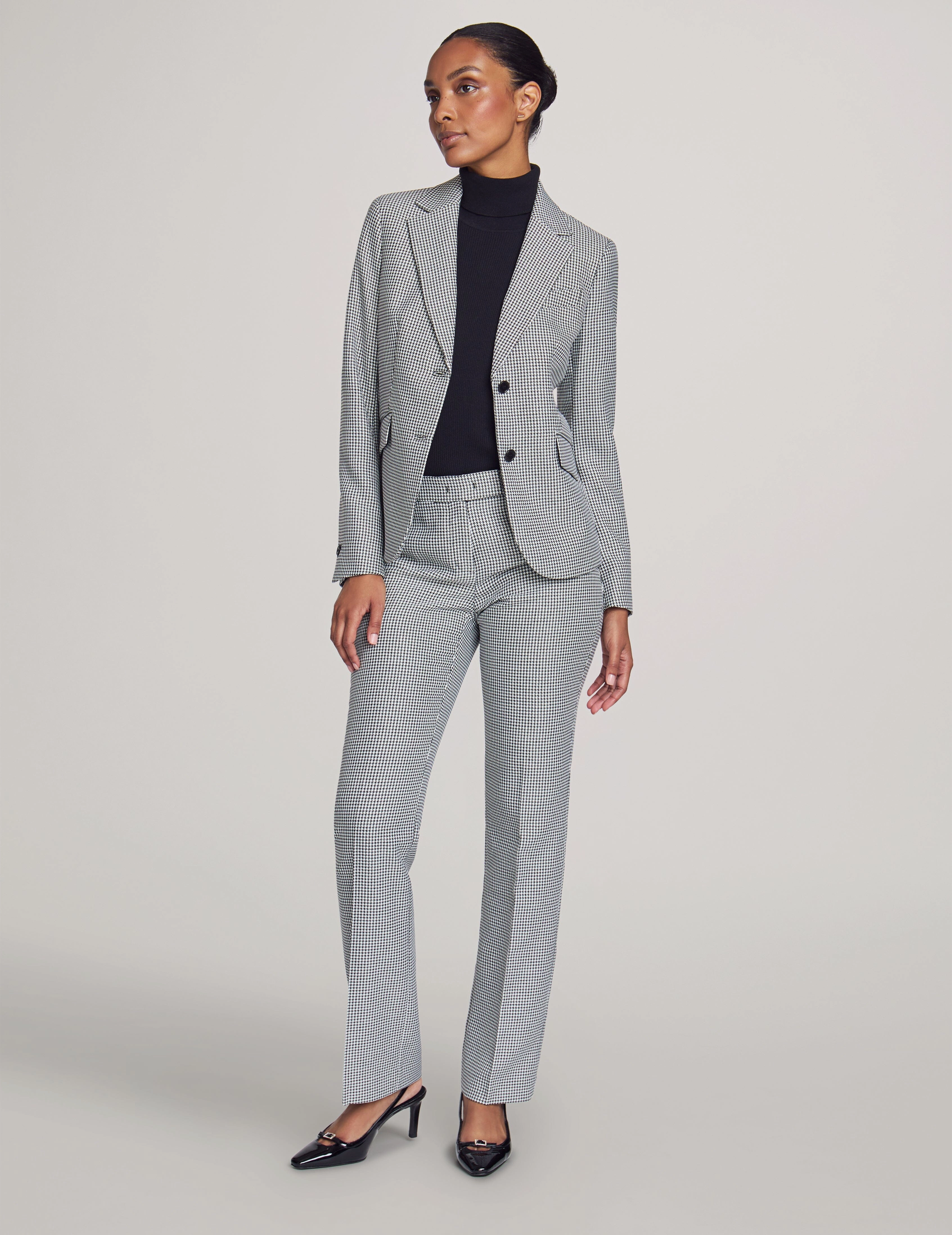 Executive Collection 3-Pc. Mini Houndstooth Suit Set- Sale