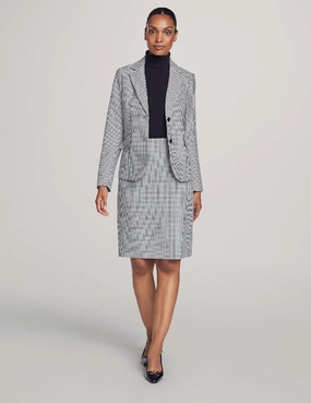 Executive Collection 3-Pc. Mini Houndstooth Suit Set- Sale