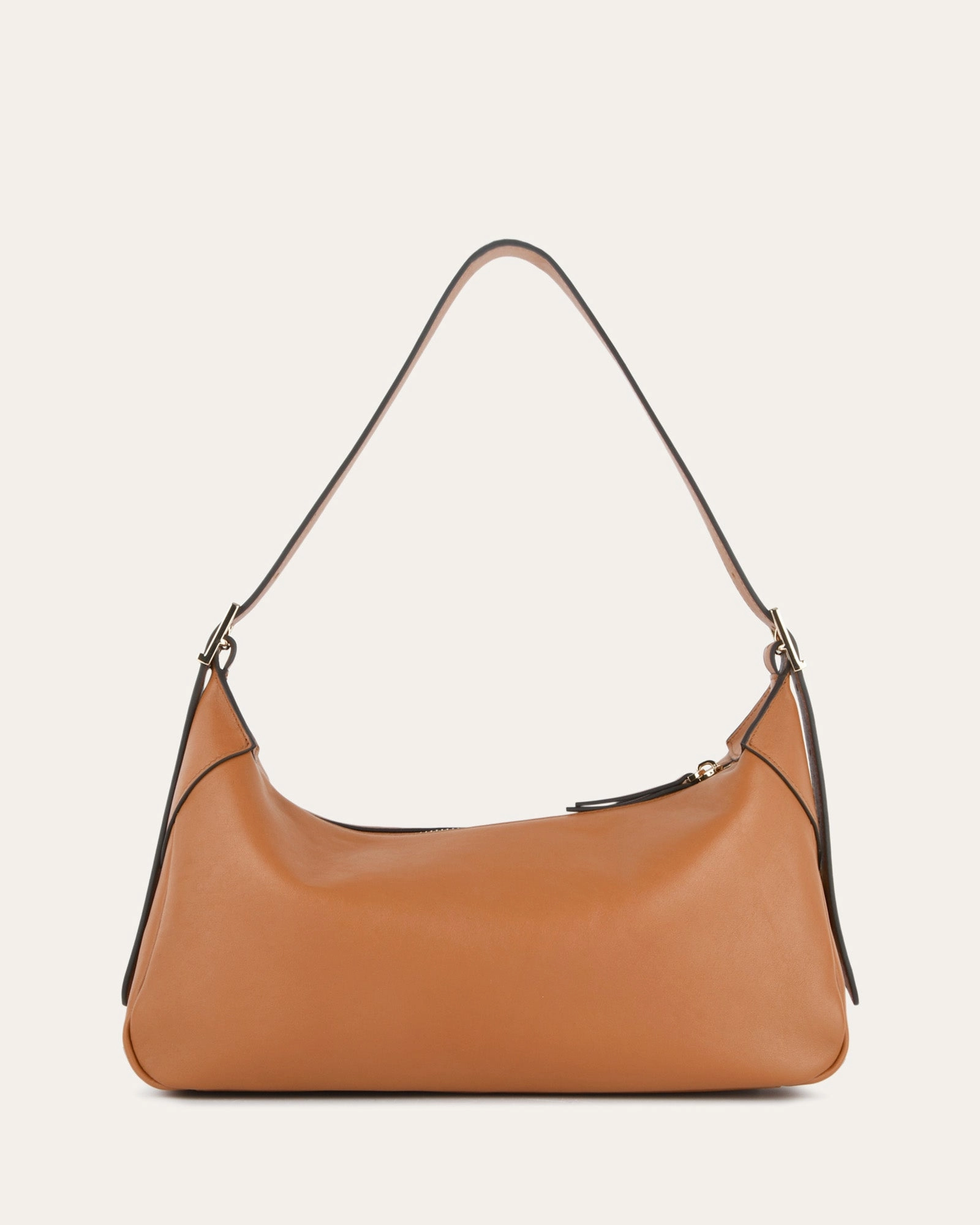 FLORENCE SHOULDER BAG TRUE TAN LEATHER