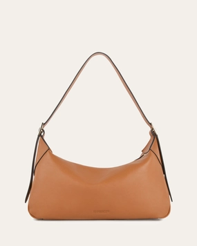 FLORENCE SHOULDER BAG TRUE TAN LEATHER