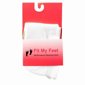 FMF Performance No-Show Socks - White