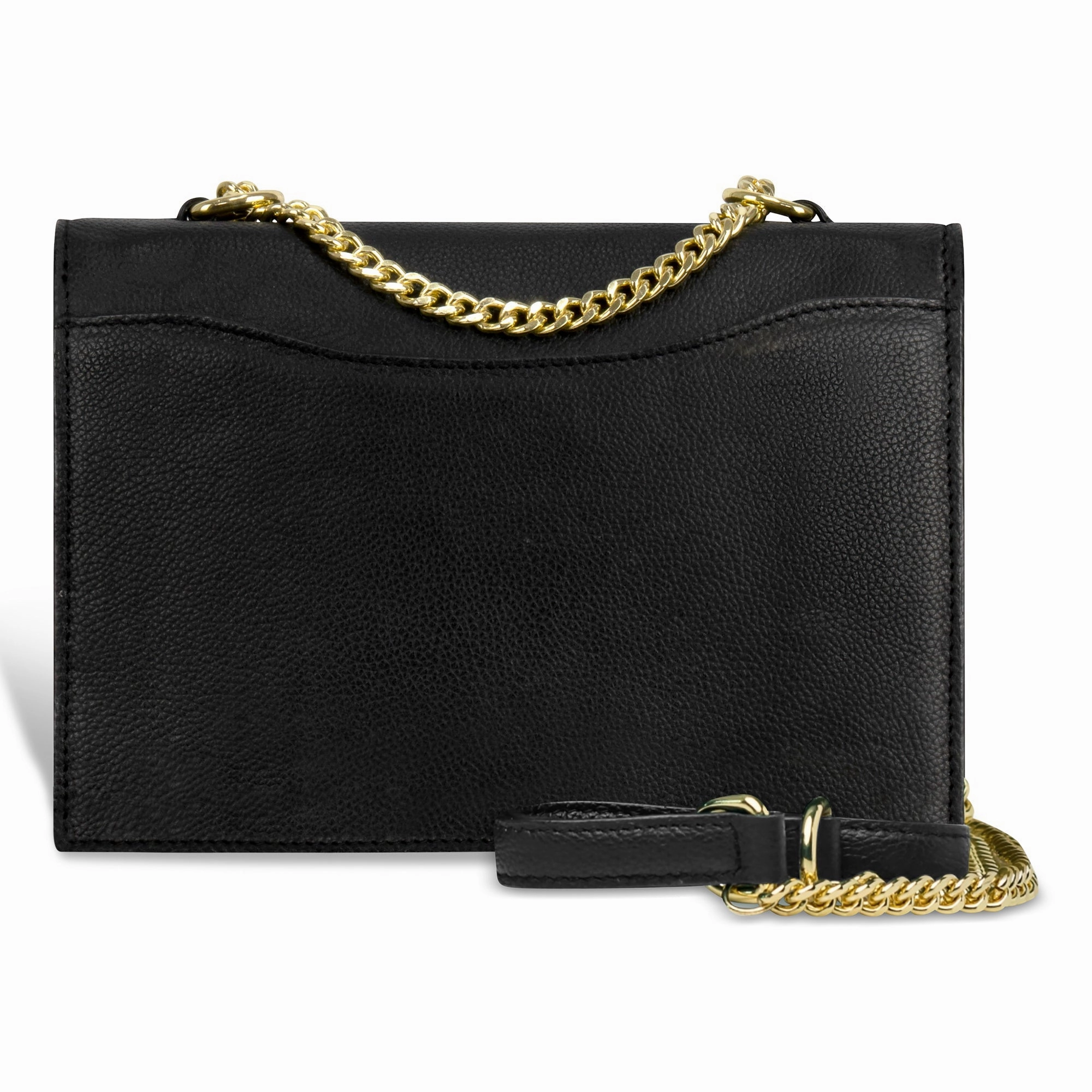 Gala / Leather Clutch Should Bag *Drop Ship*