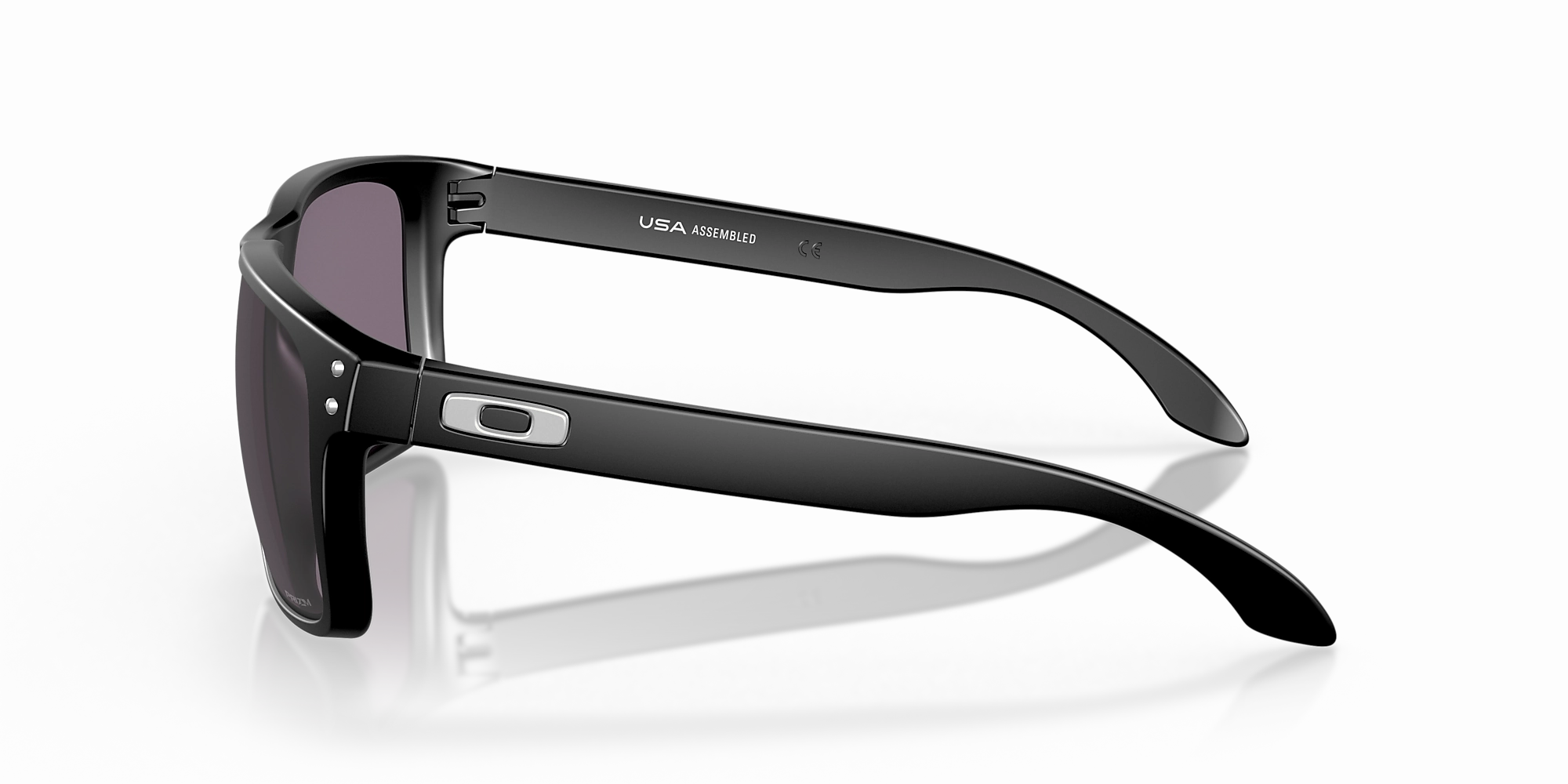 HOLBROOK XL MATTE BLACK W/ PRIZM GREY