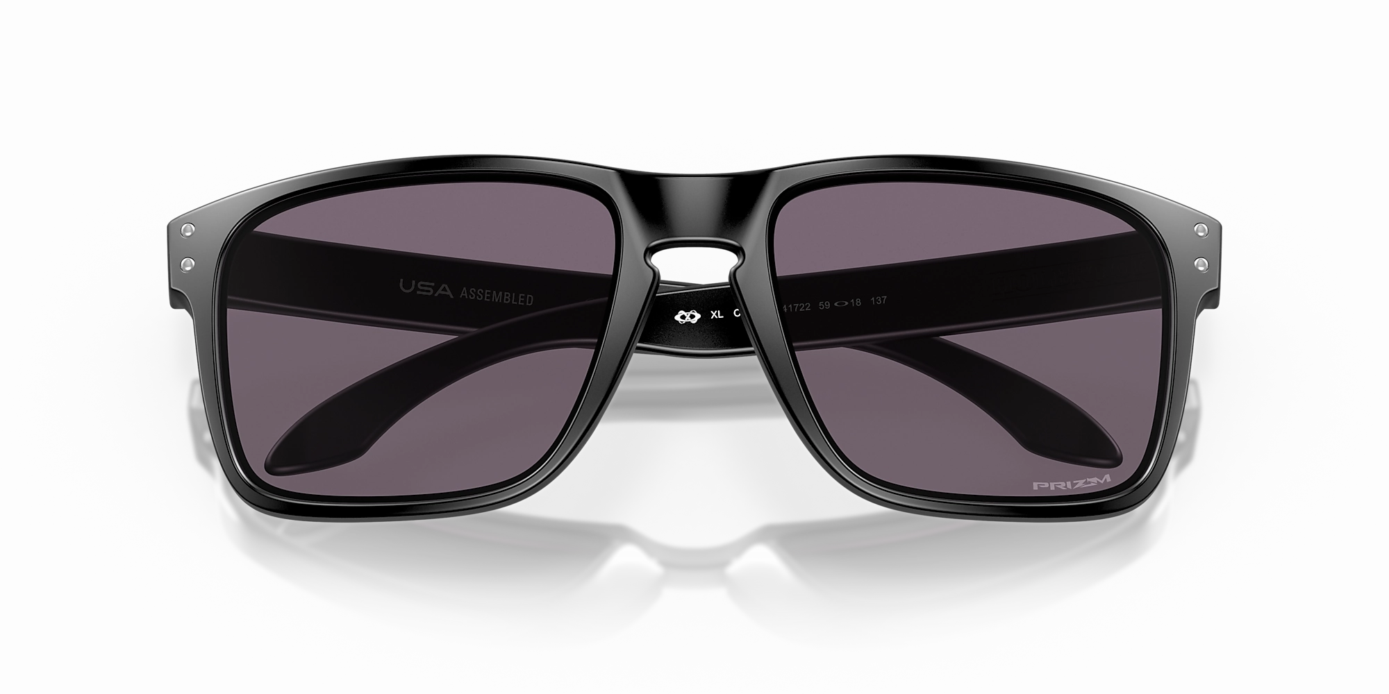HOLBROOK XL MATTE BLACK W/ PRIZM GREY